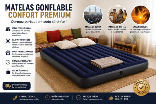 Matelas Gonflable Confort Premium