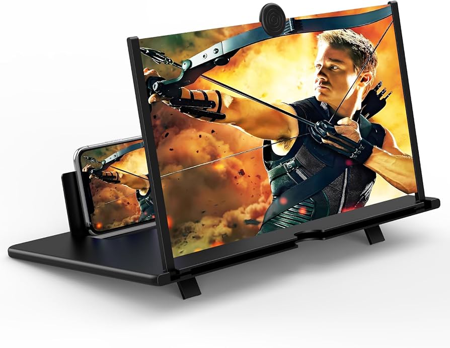 📱 Amplificateur d’écran HD – Transformez votre smartphone en véritable écran cinéma