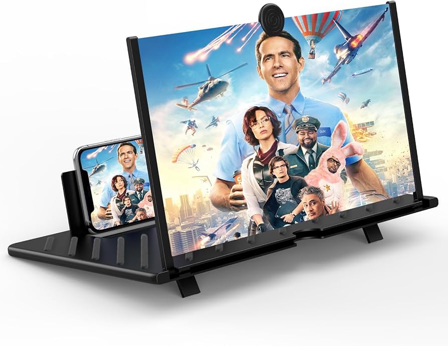 📱 Amplificateur d’écran HD – Transformez votre smartphone en véritable écran cinéma